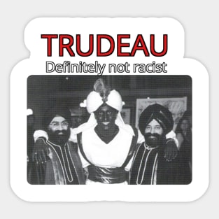 Justin Trudeau Canadian Prime Minister Sticker